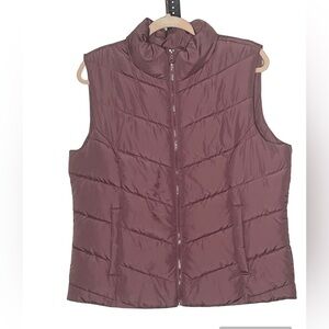 NWT Aeropostale Dusty Rose Vest Sz XL